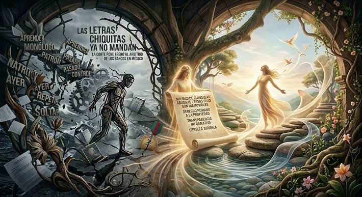 La ‘letra chica’ ya no manda, la Corte puso freno al arbitrio de los bancos en México