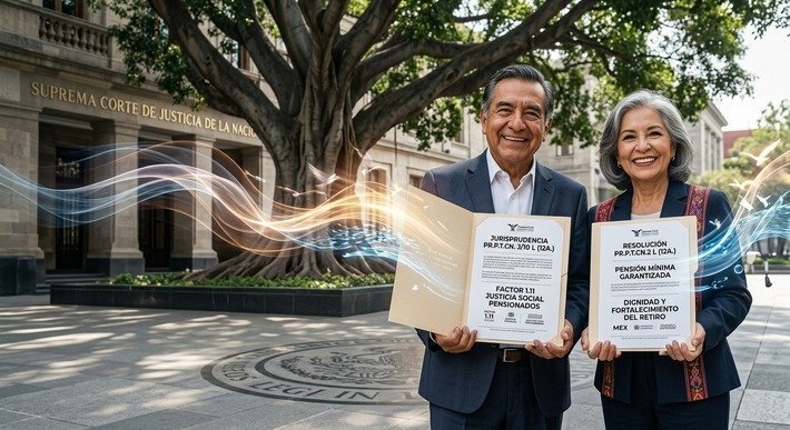 Justicia para pensionados: El doble beneficio que protege tu retiro en México
