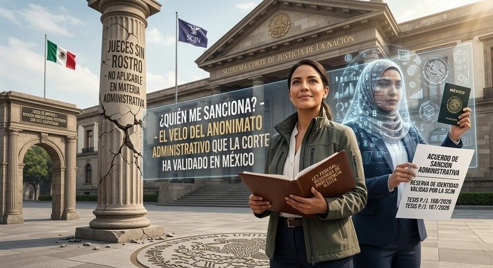 ¿Quién me sanciona? El velo del anonimato administrativo que la Corte ha validado en México