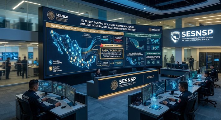 El nuevo rostro de la seguridad nacional: Aanálisi integral del Reglamento del SESNSP