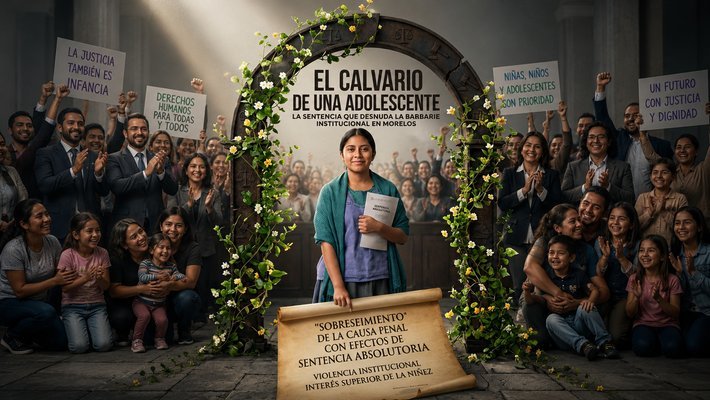Calvario de una adolescente: La sentencia que desnuda la barbarie institucional en Morelos